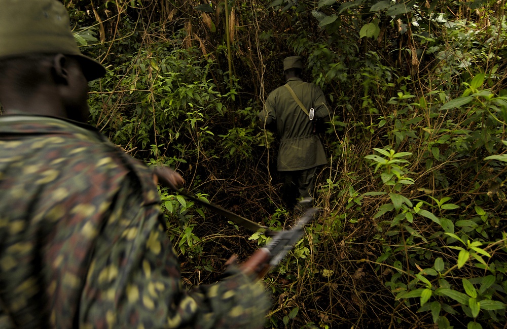 Ugandan Army Land Navigation Course