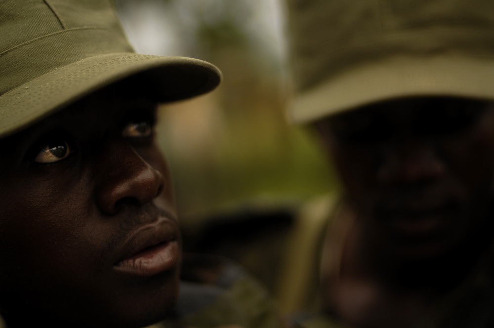 Ugandan Army Land Navigation Course