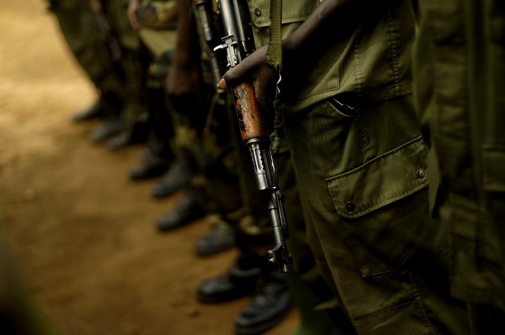 Ugandan Army Land Navigation Course