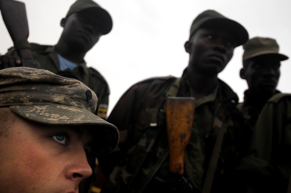 Ugandan Army Land Navigation Course