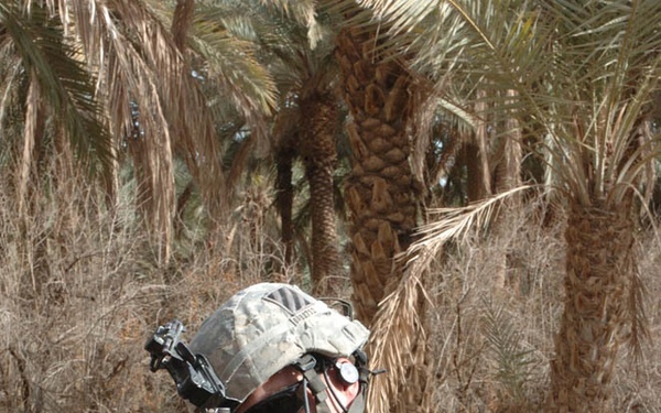 Soldiers follow insurgents' trail, secure city from harm