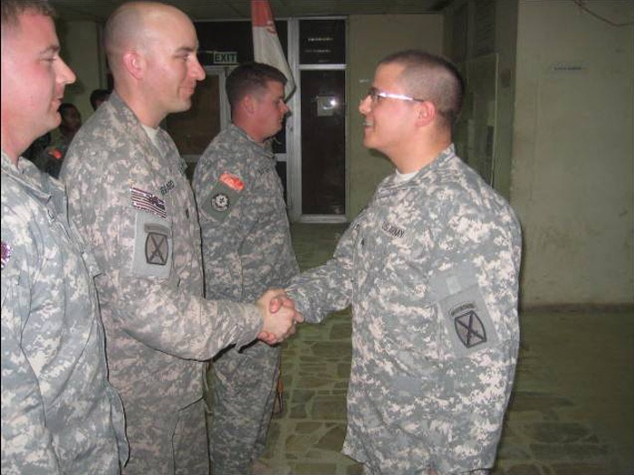 Soldier from 3-89 CAV joins NCO ranks