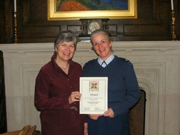 Ohio first lady honors Guard member