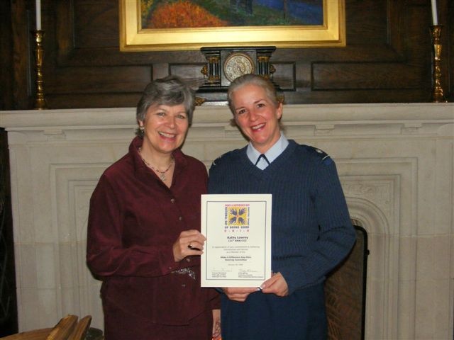 Ohio first lady honors Guard member