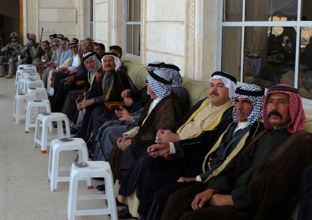 Influential Leaders From Throughout Diyala Meet to Establish Tribal Support Councils