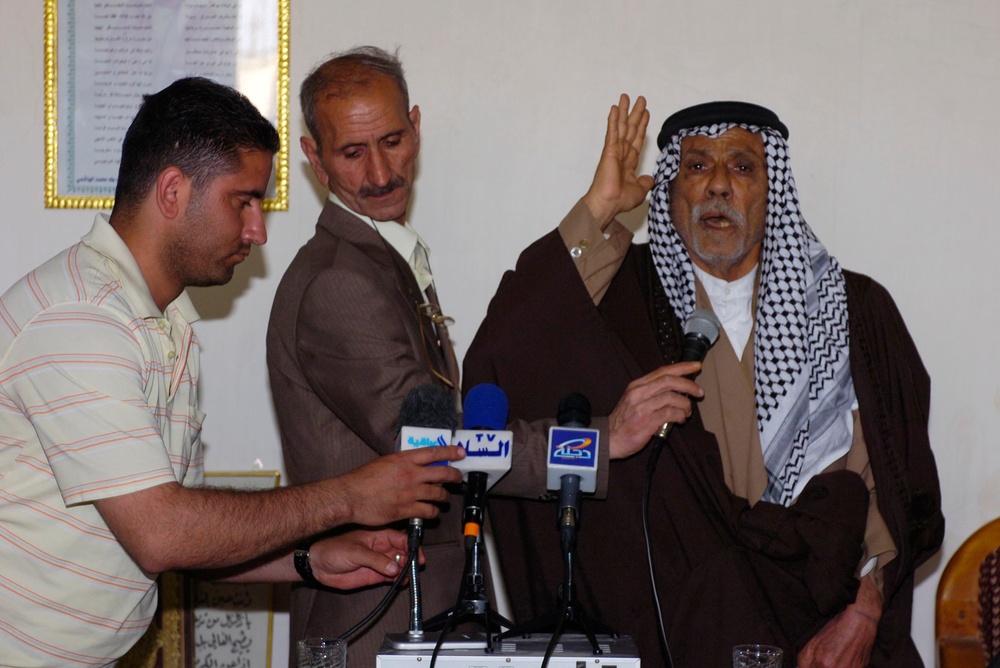 Influential Leaders From Throughout Diyala Meet to Establish Tribal Support Councils