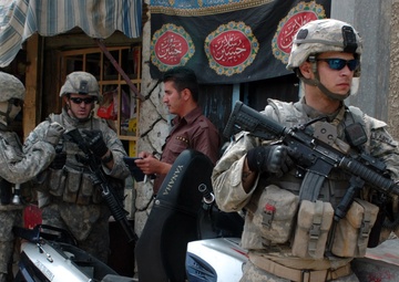 Tennessee native patrols western Baghdad neighborhood of Hurriyah