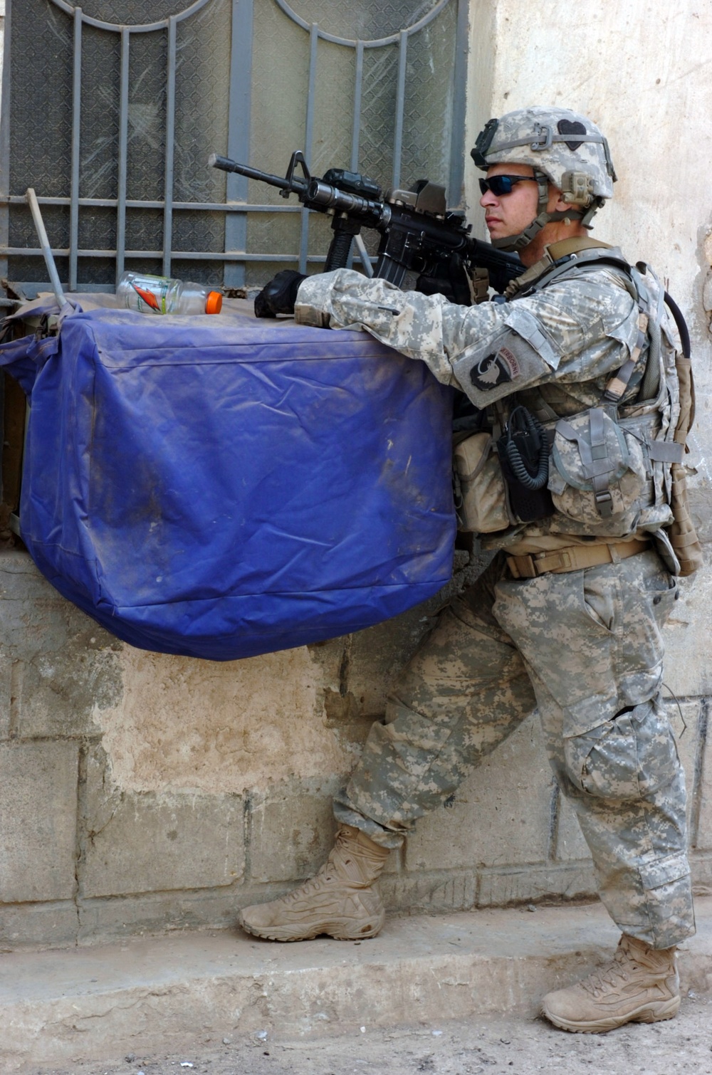 Tennessee native patrols western Baghdad neighborhood of Hurriyah