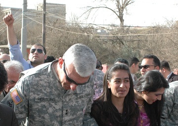 MND-N leaders visit Sulimaniyah for Kurdish New Years