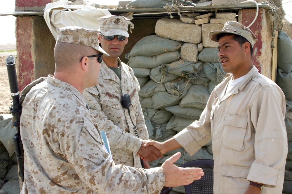 Marines help Iraqi Border Police gain ground