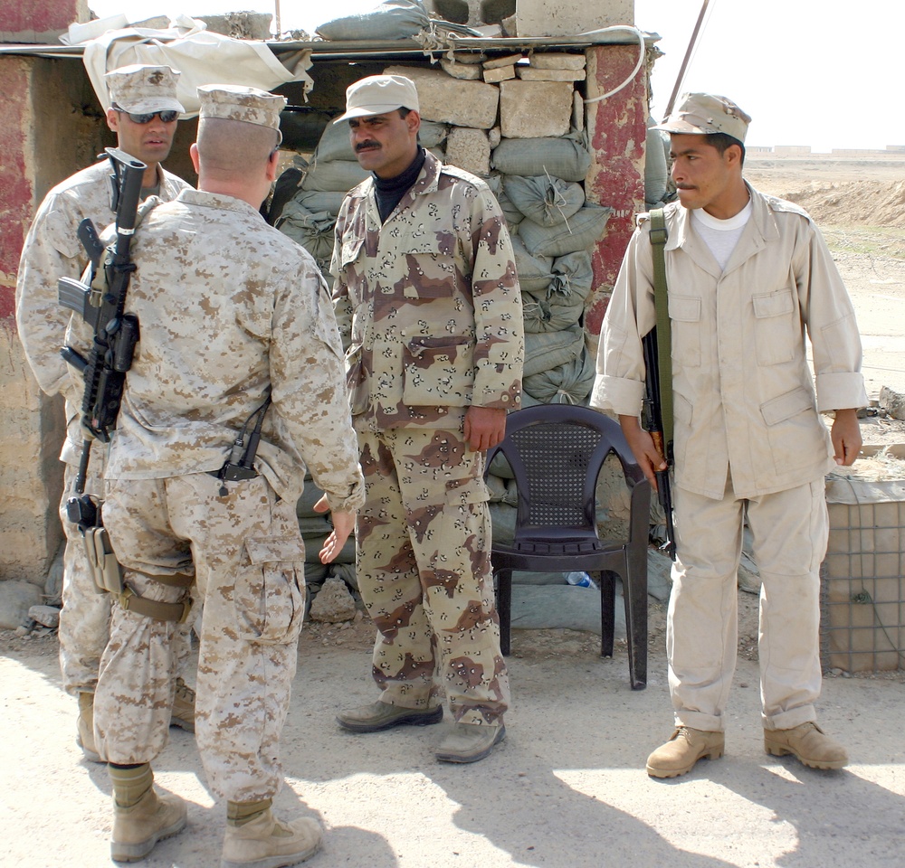 Marines help Iraqi Border Police gain ground