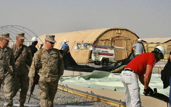 The Air Force makes the Marines right at home