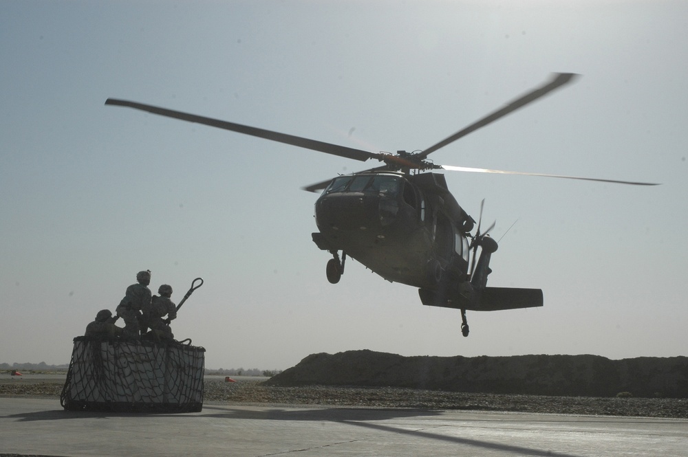 Heavy-lifting Logisticians Carry the Load