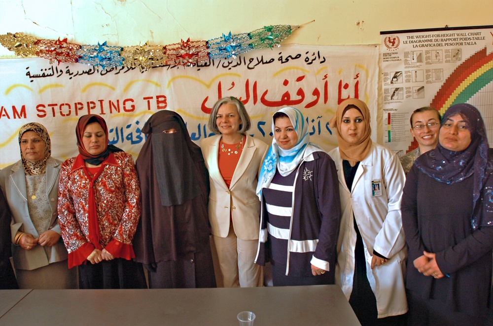 Director of the Centers for Disease Control visits Tikrit