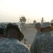 Easter sunrise service at FOB Hammer