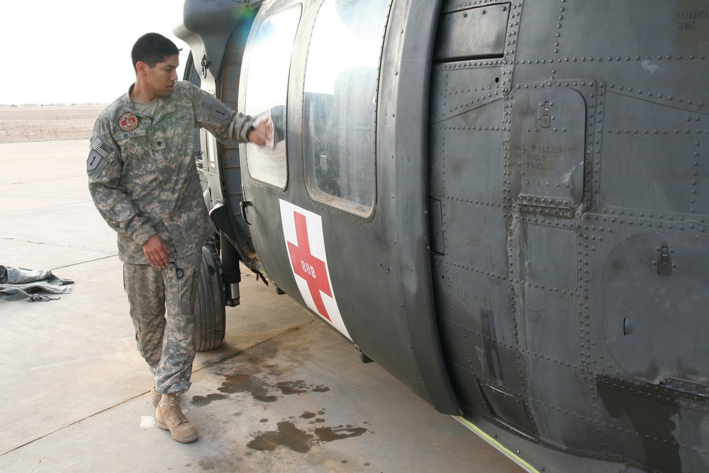 MEDVAC Mission Combat Aviation Brigade, 1st Infantry Division