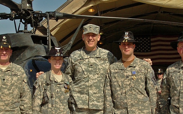 Army Pilots Awarded Distinguished Flying Cross