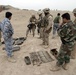 Iraqi security forces and Marines uncover 4,000 pound cache