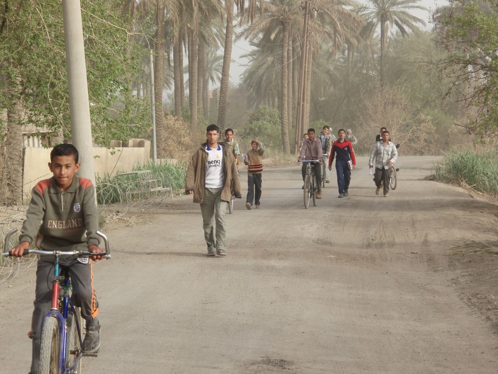 SOI, Soldiers take school back from insurgents: Children, teachers return to classroom