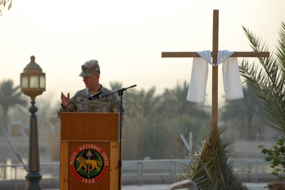 God's glory abounds at Camp Victory