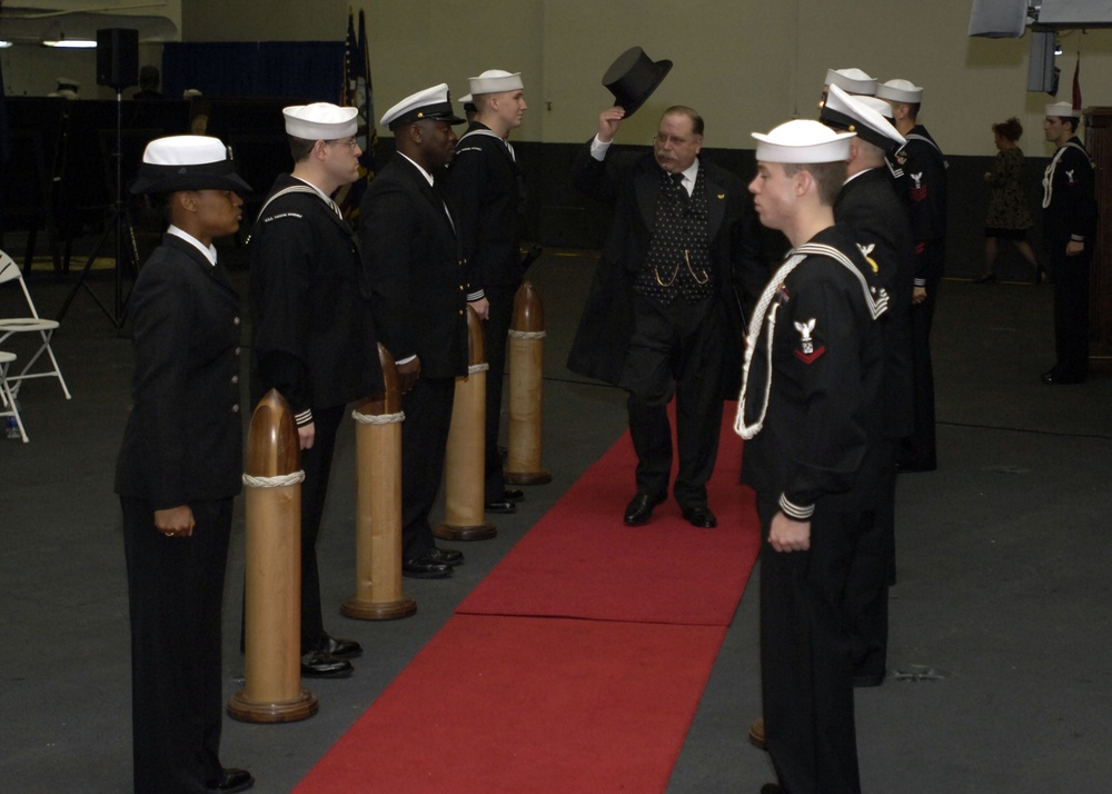 Great White Fleet Gala Aboard USS Theodore Roosevelt