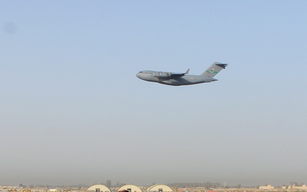 Aviation Brigade holds Easter service in ancient land