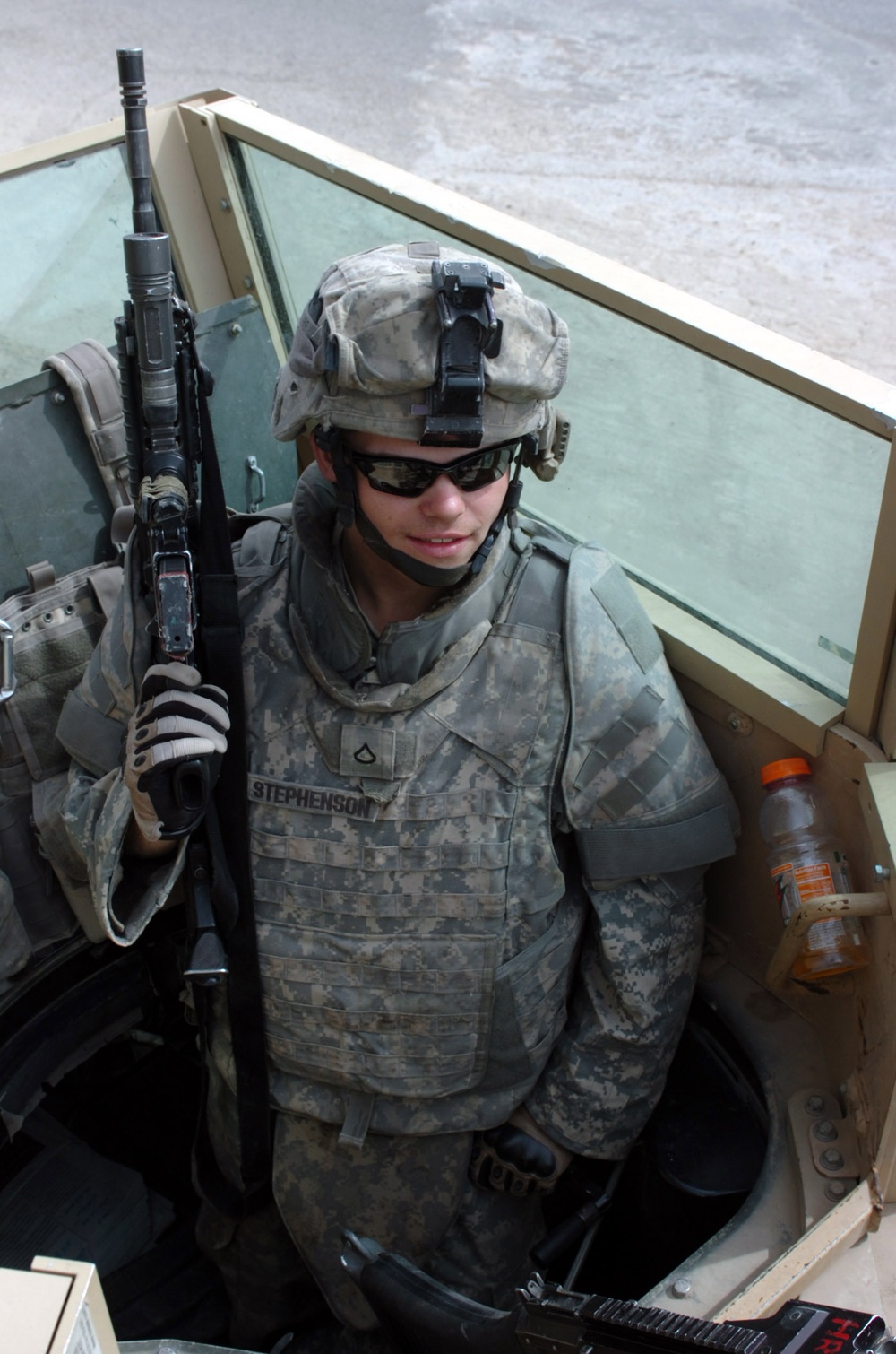 Hard Rock Soldier's tremendous work ethic helps accomplish the mission