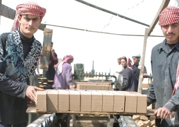 Iraqi brick factory approaches pre-war capacity