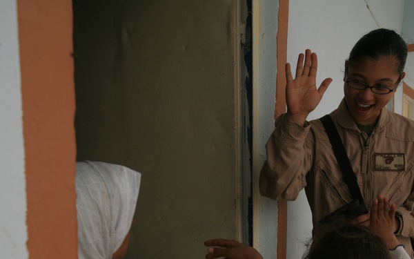 Iraqi Women's Engagement: Service Members Reach Out to Women and Children