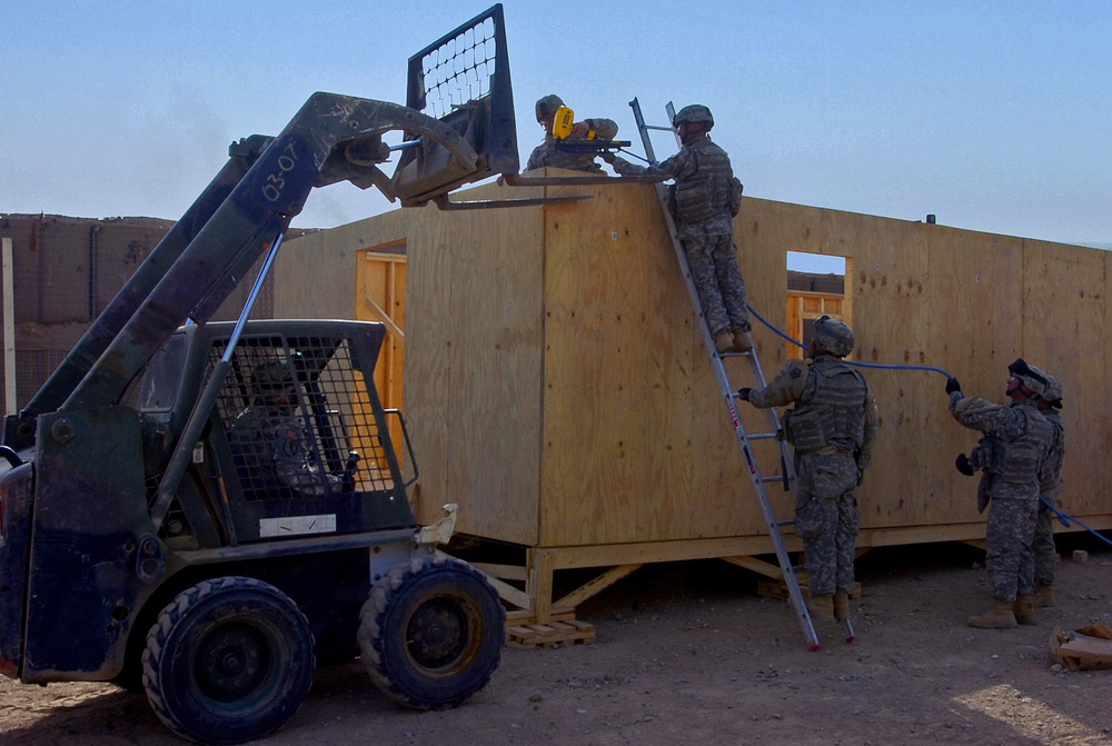 3d Armored Cavalry Regiment constructs combat outpost