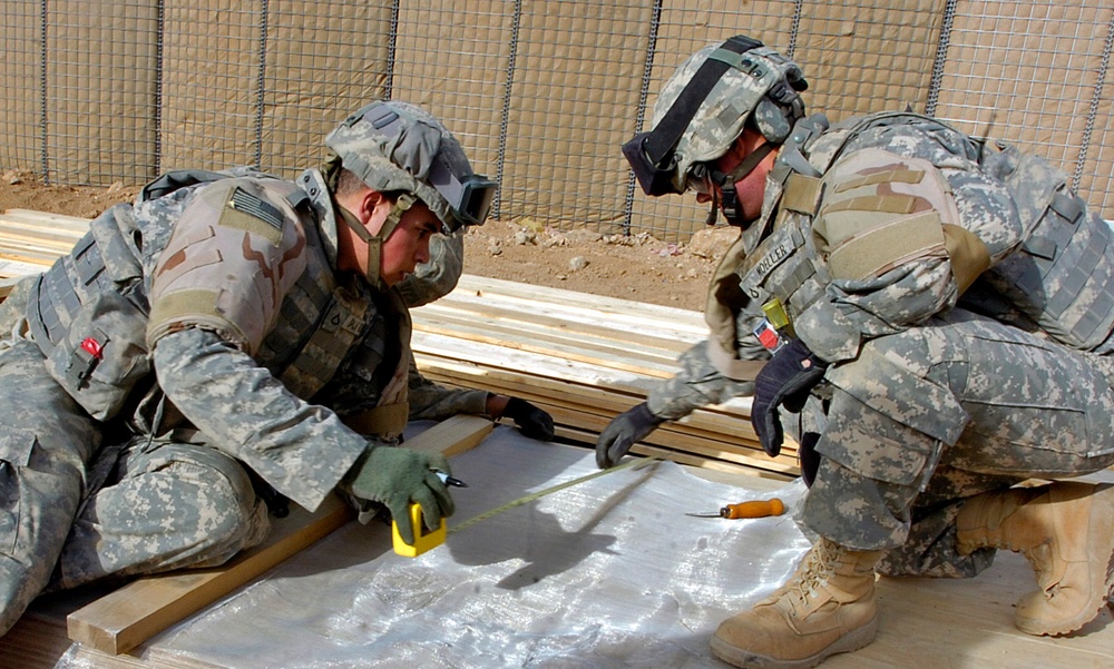 3rd Armored Cav. Regiment constructs combat outpost