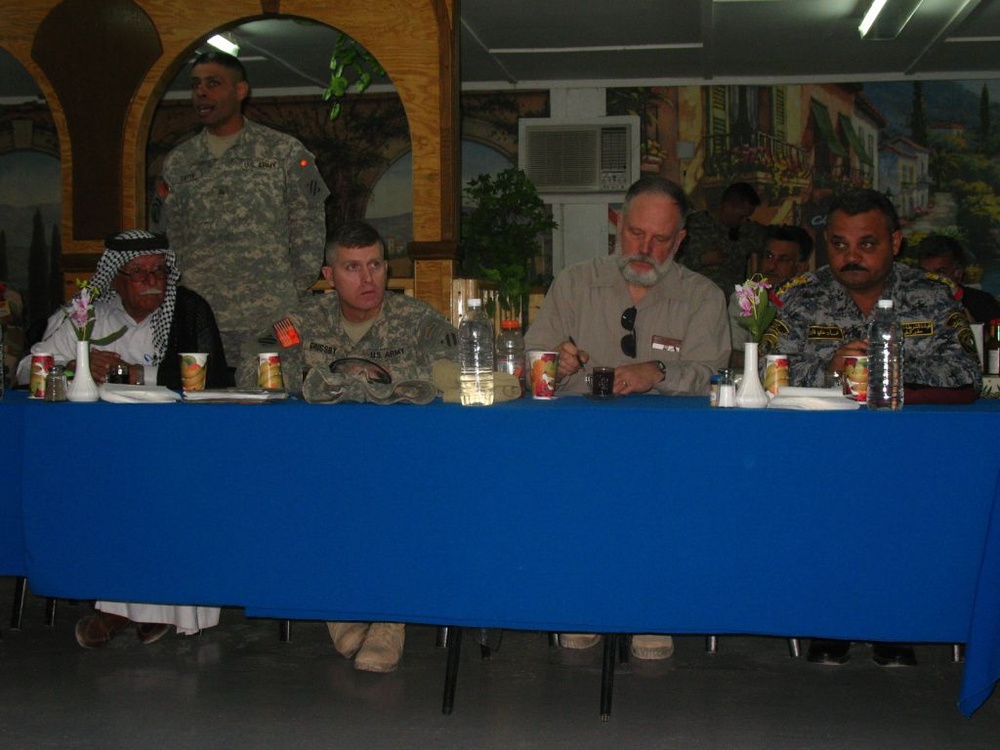 3rd Brigade Combat Team leaders host sheikh support council meeting