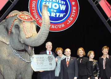 America Supports You: Circus Celebrates Relationship with Military