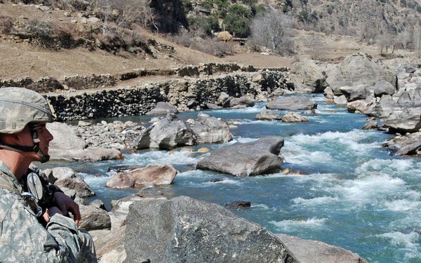 Bravo Troop Traverses Mountains to Help Keep the Peace