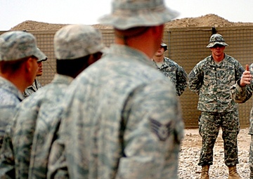 3rd HBCT bids farewell to 557th Expeditionary Red Horse Squadron