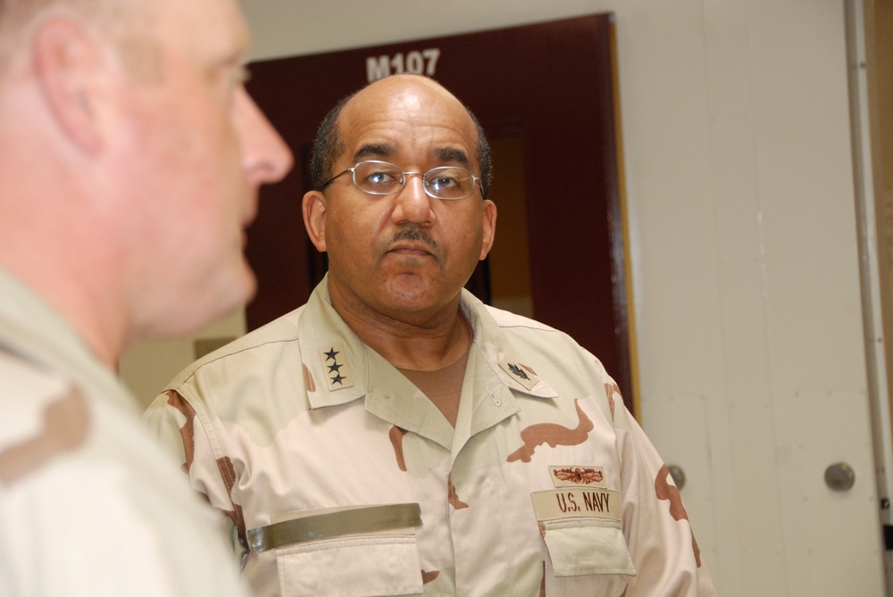 Navy Surgeon General Surveys Guantanamo Medical Operations