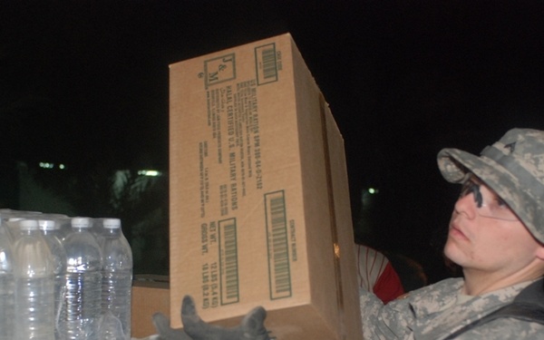 Coalition forces provide assistance to Iraqi security forces in Kut
