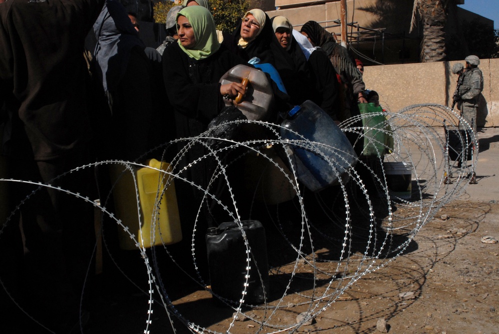 Iraqi Civilians in Doura