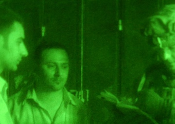 Battery B Soldiers visit Iraqi checkpoints