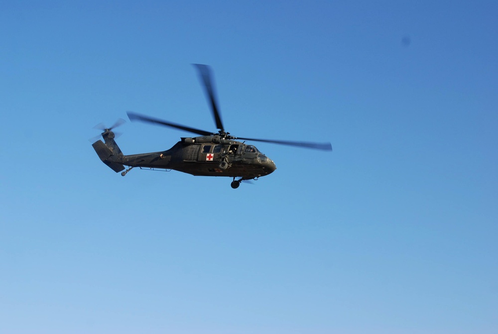MEDEVAC unit supports fight south of al Hillah