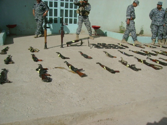 CF and ISF conduct combined operation