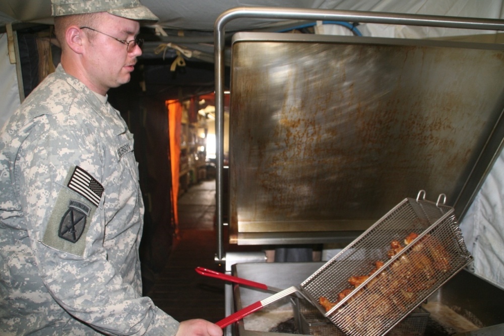 Army cooks provide a taste of home during deployments