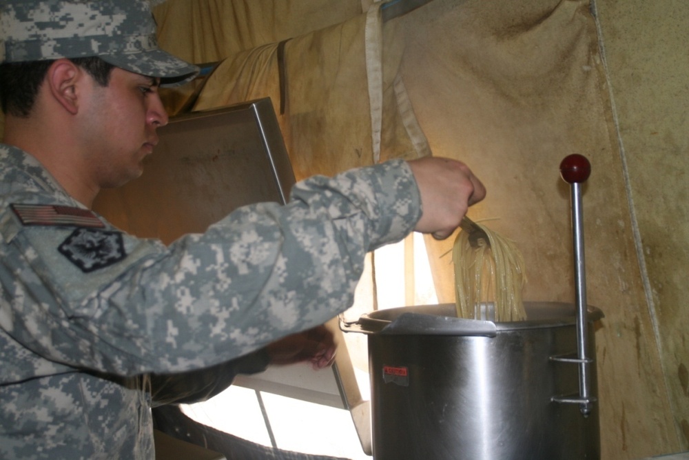 Army cooks provide a taste of home during deployments