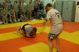 Submission wrestling takes down deployment worries