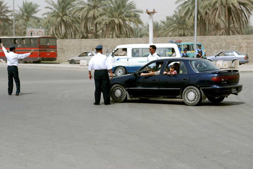 IPs continue to provide security to people of Baghdad