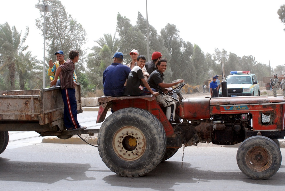 IPs continue to provide security to people of Baghdad