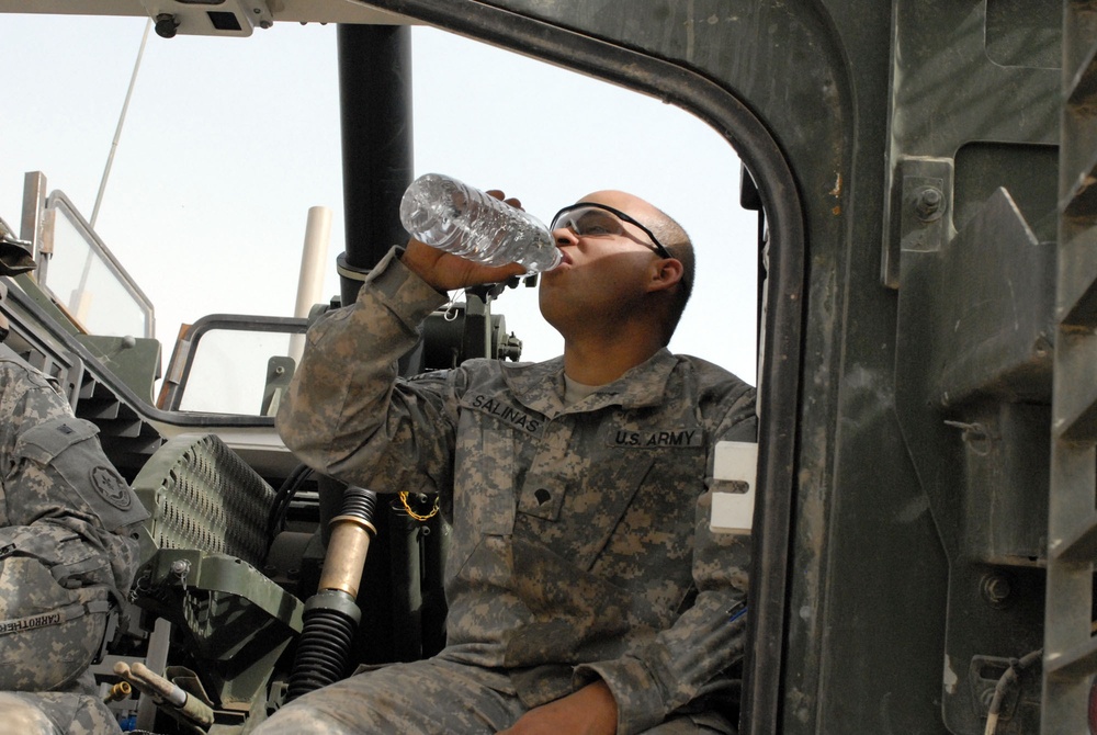 Maintenance, cleaning, hydration highlight life at JSS Sadr City