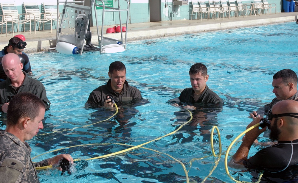 25th CAB Plunges Into Water Survival Training