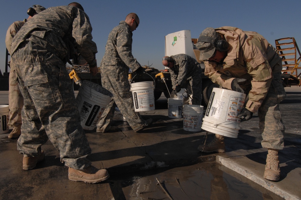 447 Expeditionary Civil Engineer Squadron Repair Baghdad International Airport