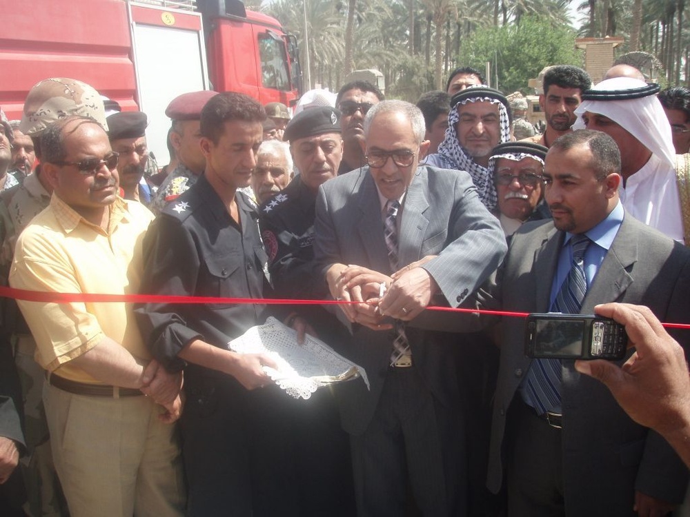 Fire station opens in Salman Pak